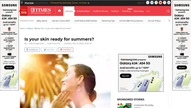 Is your skin ready for summers?