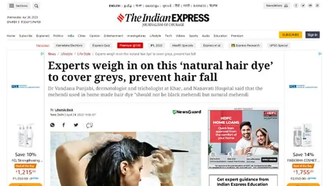 Experts weigh in on this ‘natural hair dye’ to cover greys, prevent hair fall